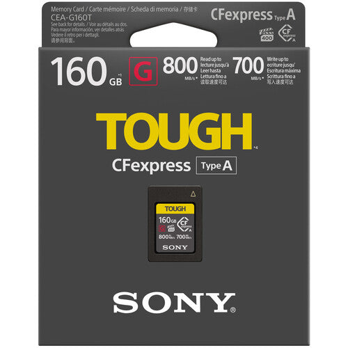 Tarjeta de memoria Sony CFexpress tipo A TOUGH de 160 GB