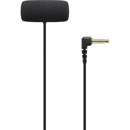 Micrófono lavalier compacto Sony ECM-LV1 con conector TRS