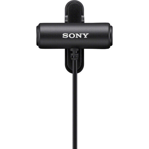 Micrófono lavalier compacto Sony ECM-LV1 con conector TRS