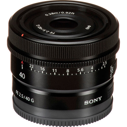 Lente Sony FE 40mm f/2.5 G