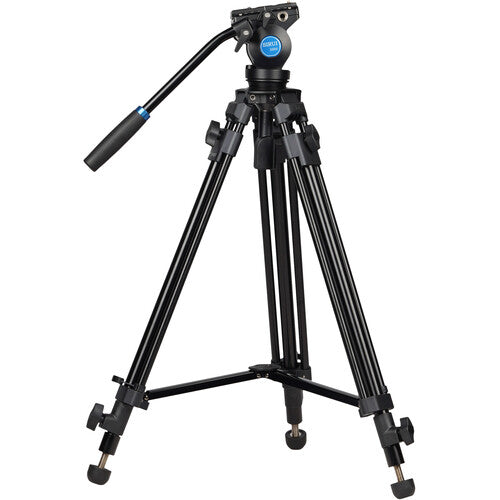 Kit Sirui SH05 de Trípode y Cabezal Fluido para Vídeo