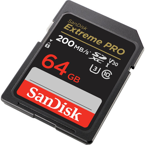 Memoria SD SanDisk 64GB Extreme PRO 200MB/S UHS-I