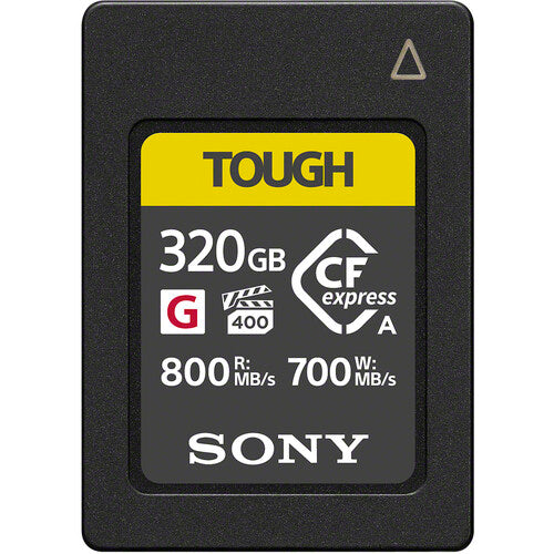 Tarjeta de memoria Sony CFexpress tipo A TOUGH de 320 GB