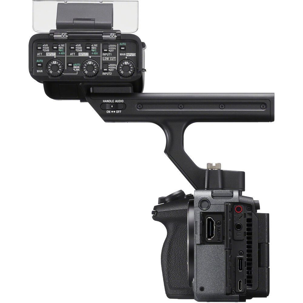 Cámara Sony Cinema FX30 con XLR Handle Kit