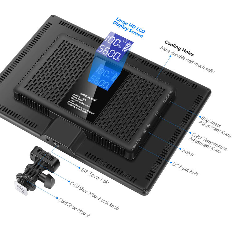 Kit de Panel Neewer NL-192AI de Luz LED Bicolor