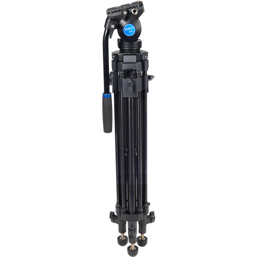 Kit Sirui SH05 de Trípode y Cabezal Fluido para Vídeo