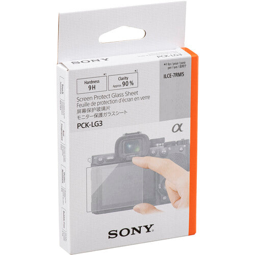 Protector de pantalla de vidrio Sony PCK-LG3 para cámaras