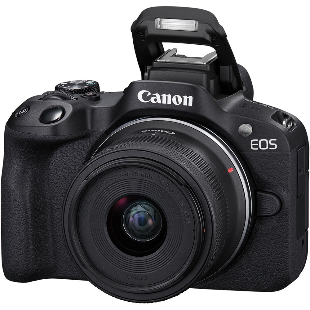 Cámara Canon Mirrorless EOS R50 Con Lente 18-45 STM