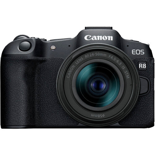 Cámara Canon Mirrorless EOS R8 Con Lente 24-50 STM