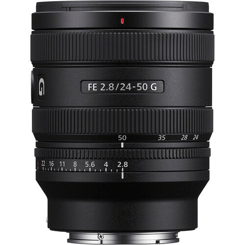 Lente Sony FE 24-50mm f/2.8 G