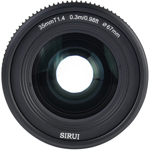 Lente de Cine Sirui VP-1 Vision Prime de 35 mm T1.4