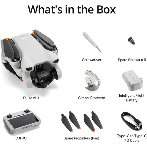 Dron Mini 3 DJI con control remoto DJI RC