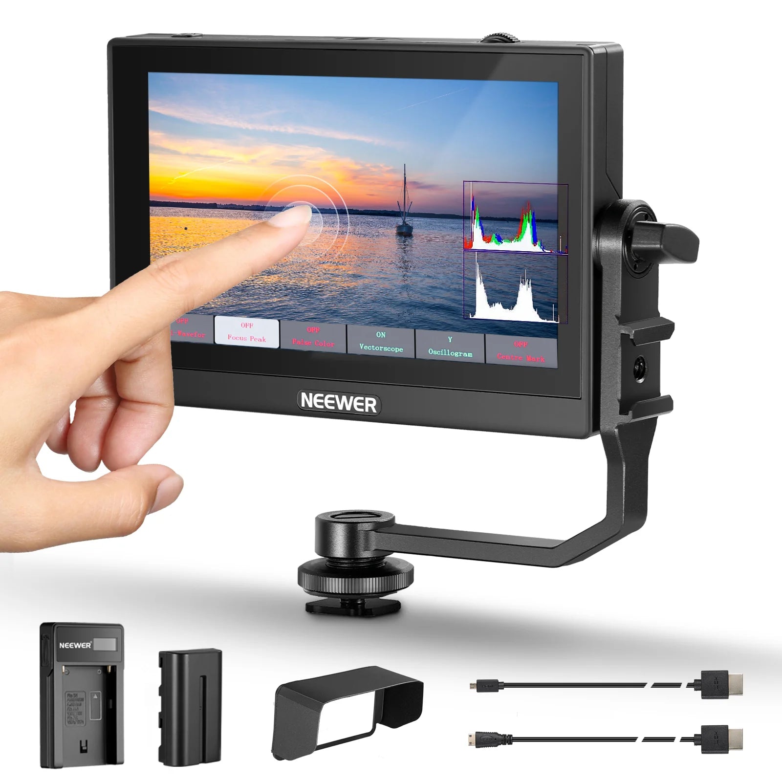 Monitor de campo para cámara Neewer F500 de 5.5 pulgadas