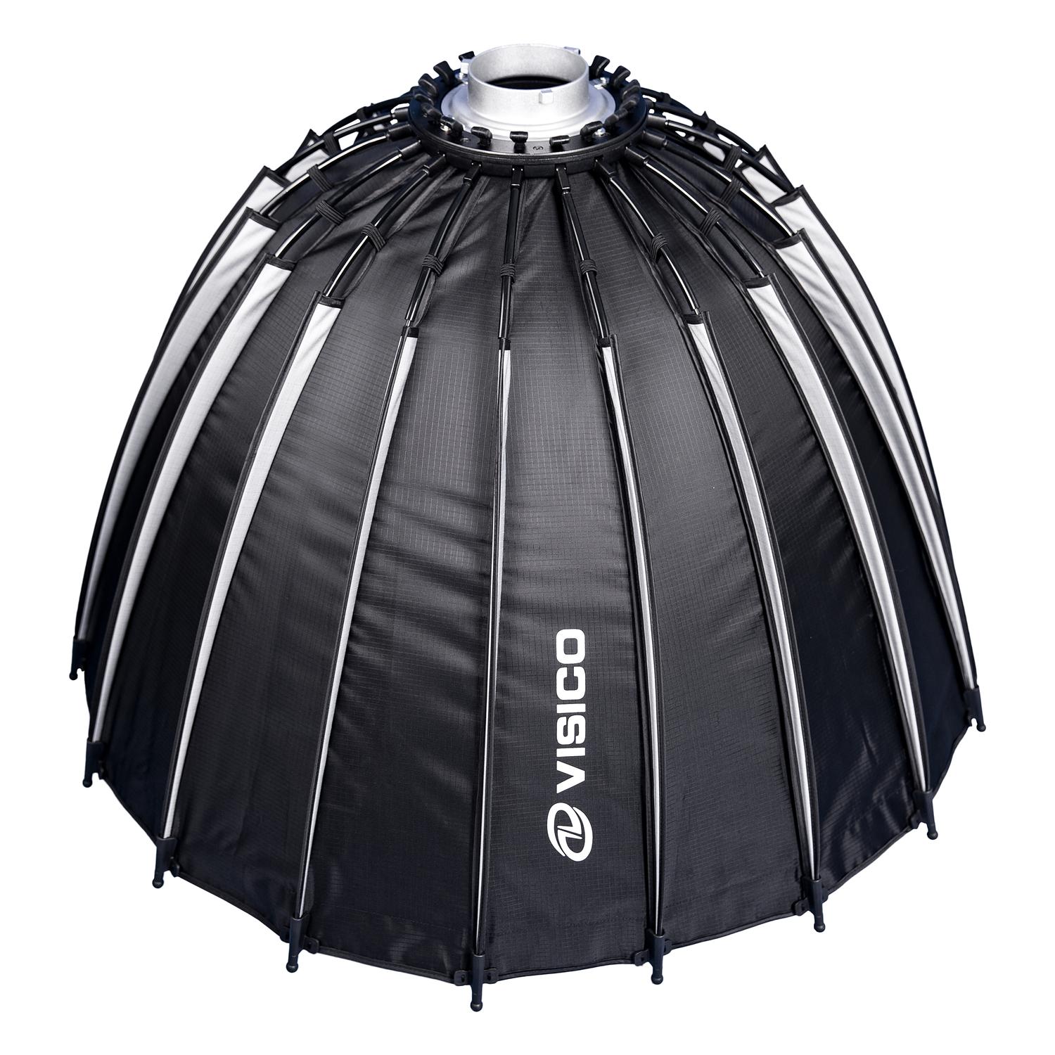 Softbox Parabólico Visico de 120 cm Con Grilla