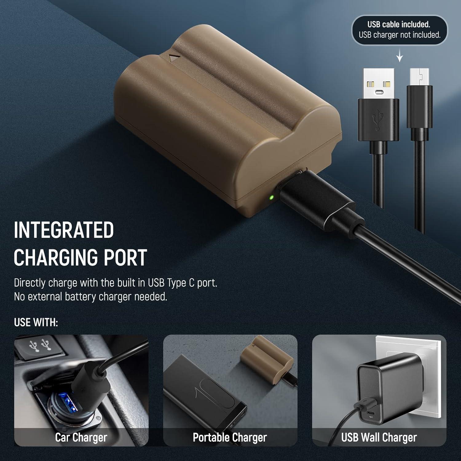 Batería Neewer NP-W235 2400mAh para Fujifilm