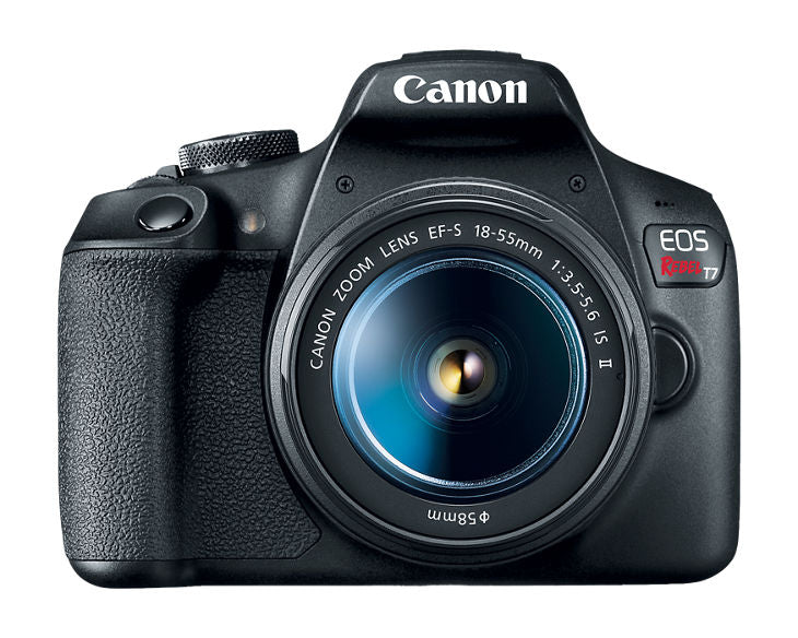Canon Rebel T7 + Lente EF-S 18-55mm F/3.5-5.6 IS II