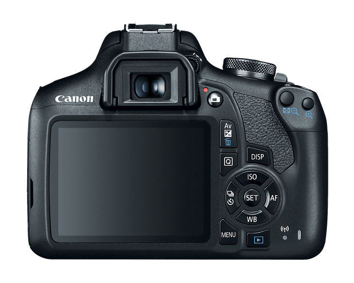 Canon Rebel T7 + Lente EF-S 18-55mm F/3.5-5.6 IS II