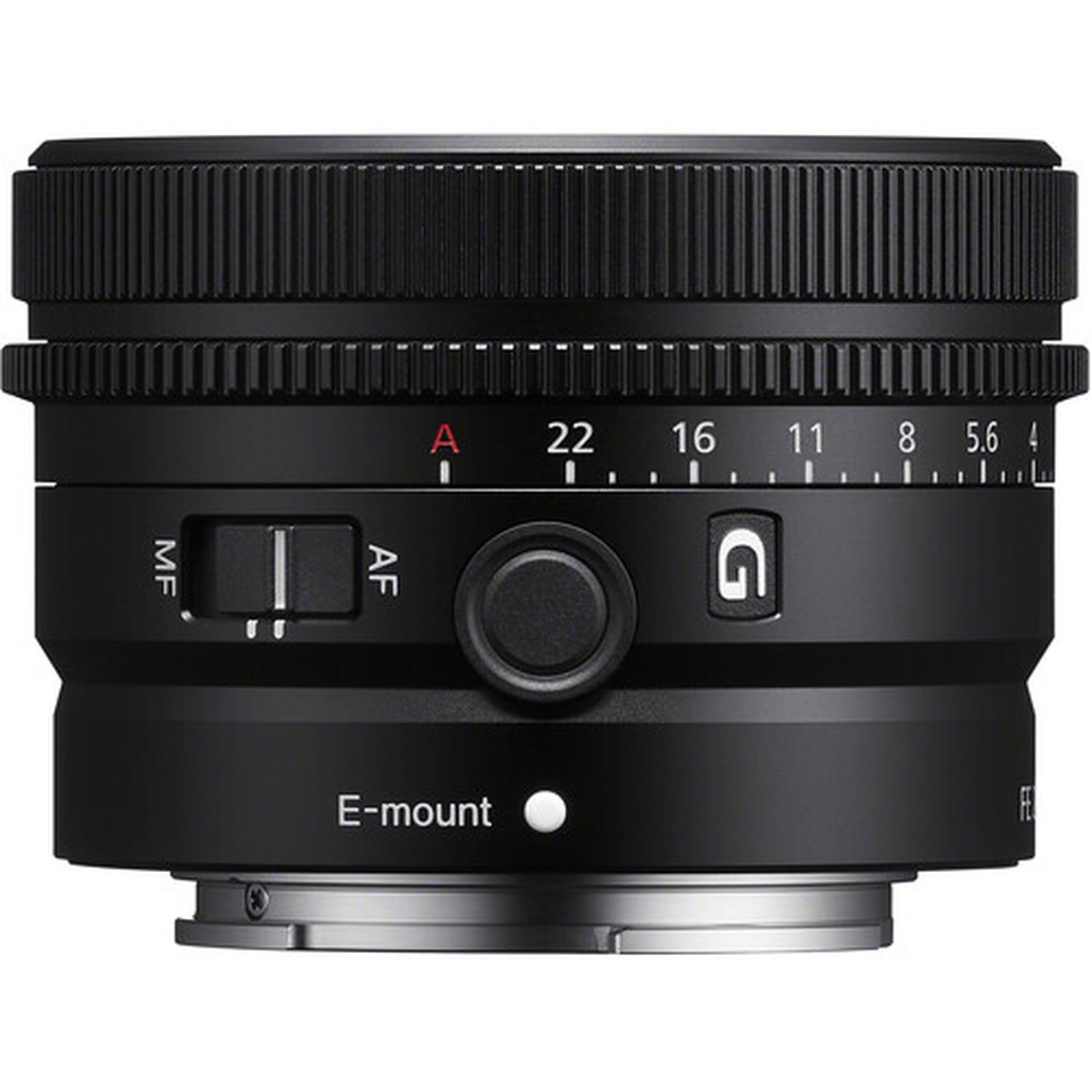 Lente Sony FE 50mm f/2.5 G