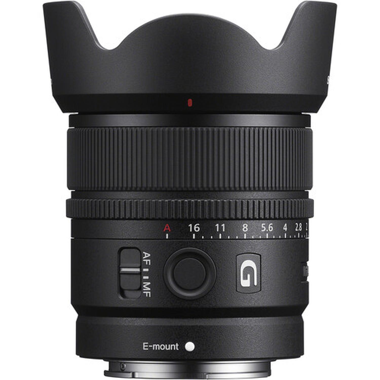 Lente Sony E 15mm f/1.4 G