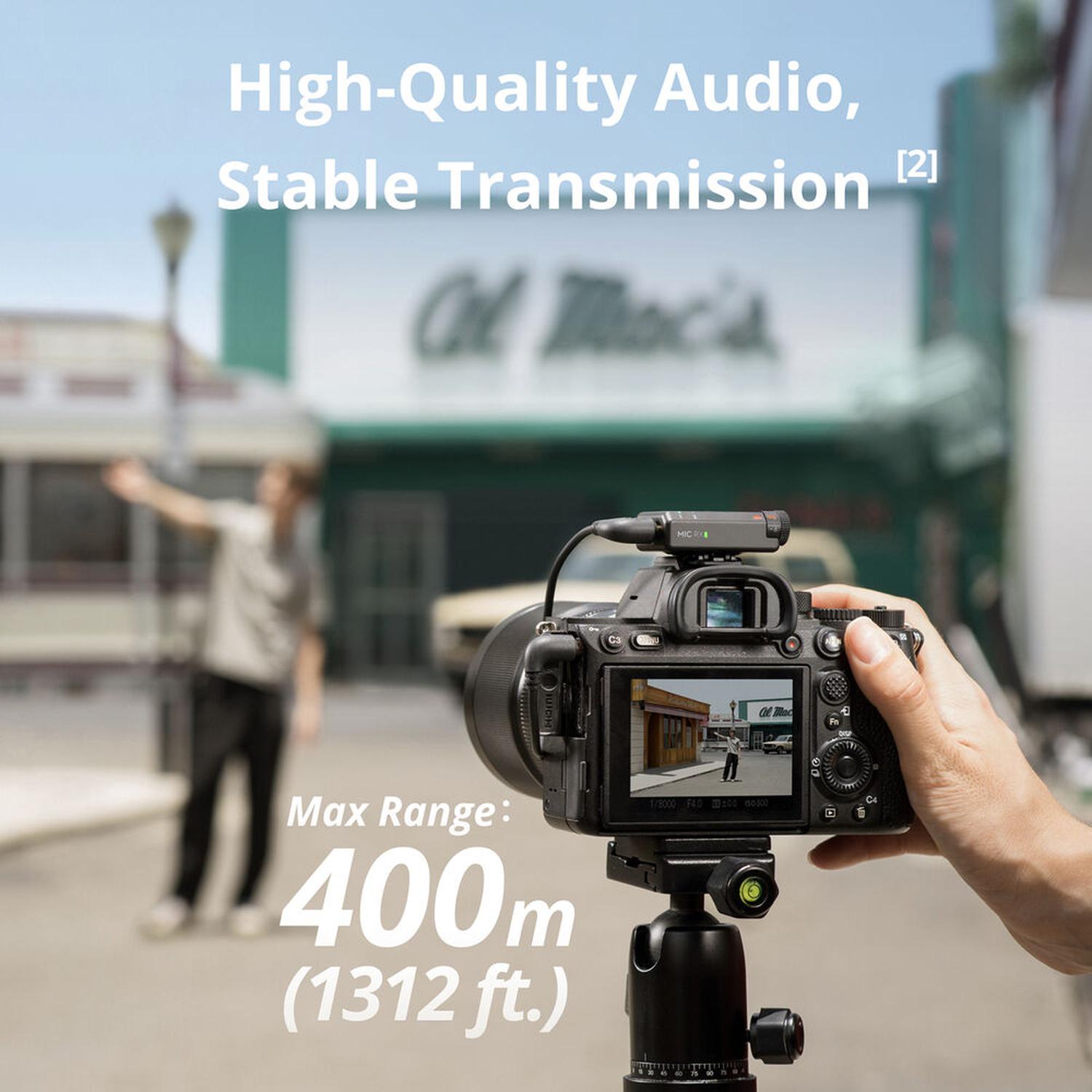 Micrófono inalámbrico lavalier DJI Mic Mini doble