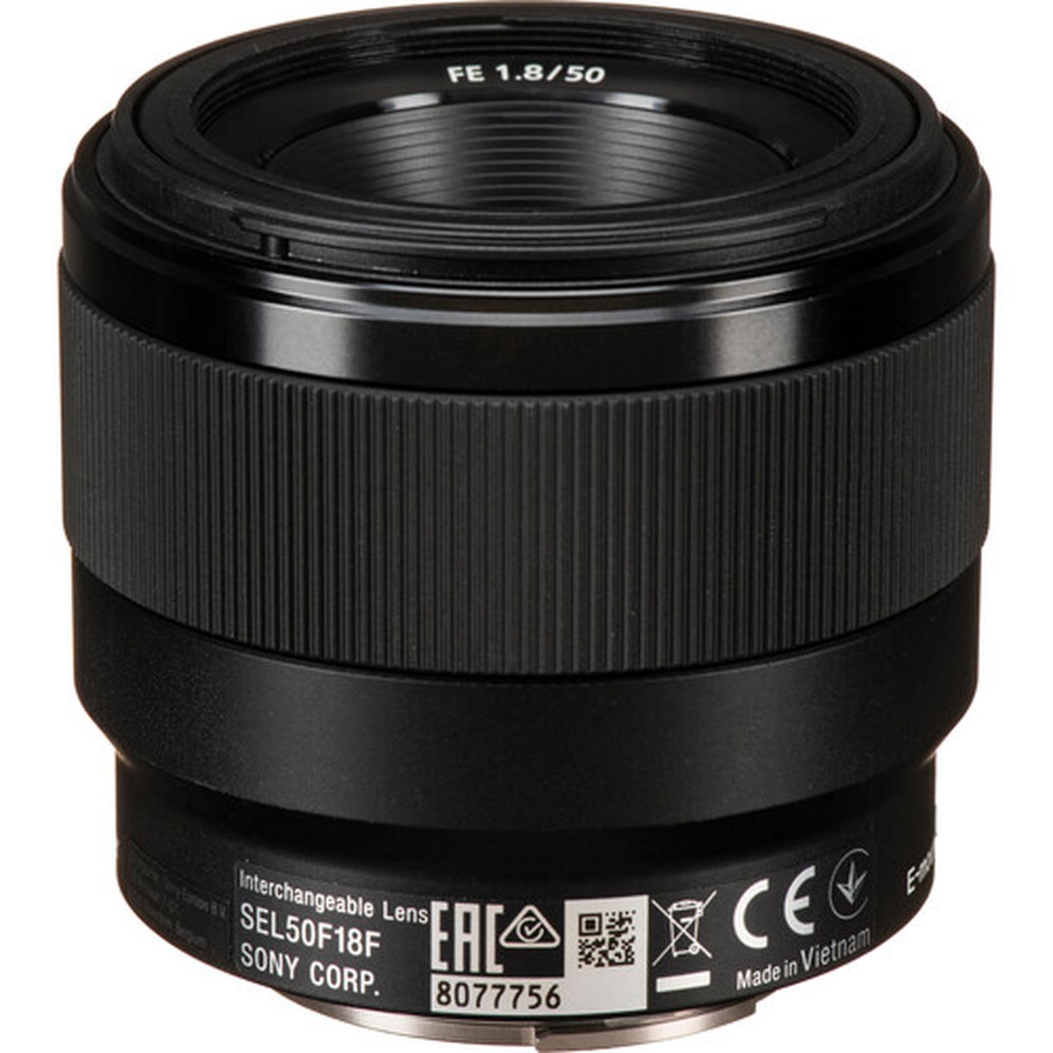 Lente Sony FE 50mm f/1.8 Montura E