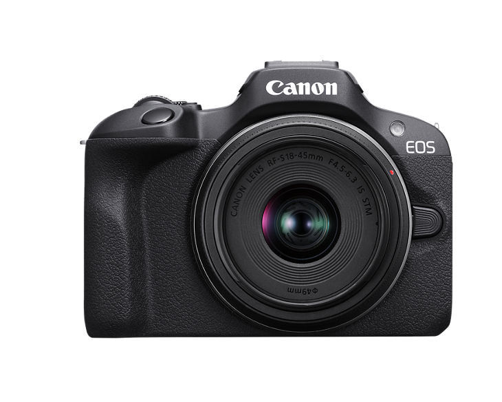 Cámara Canon Mirrorless EOS R100 + Lente RF-S 18-45mm f/4.5-6.3 IS STM