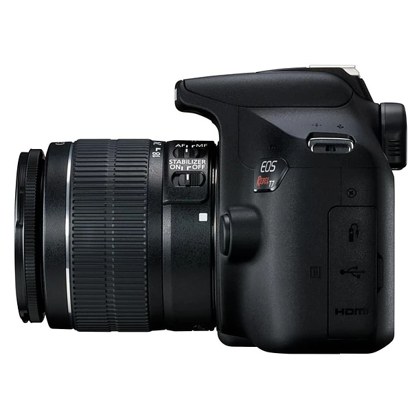 Canon Rebel T7 + Lente EF-S 18-55mm F/3.5-5.6 IS II
