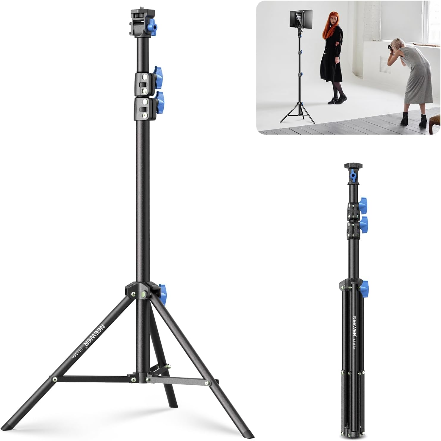Trípode de Iluminación NEEWER de 72 a 155 cm