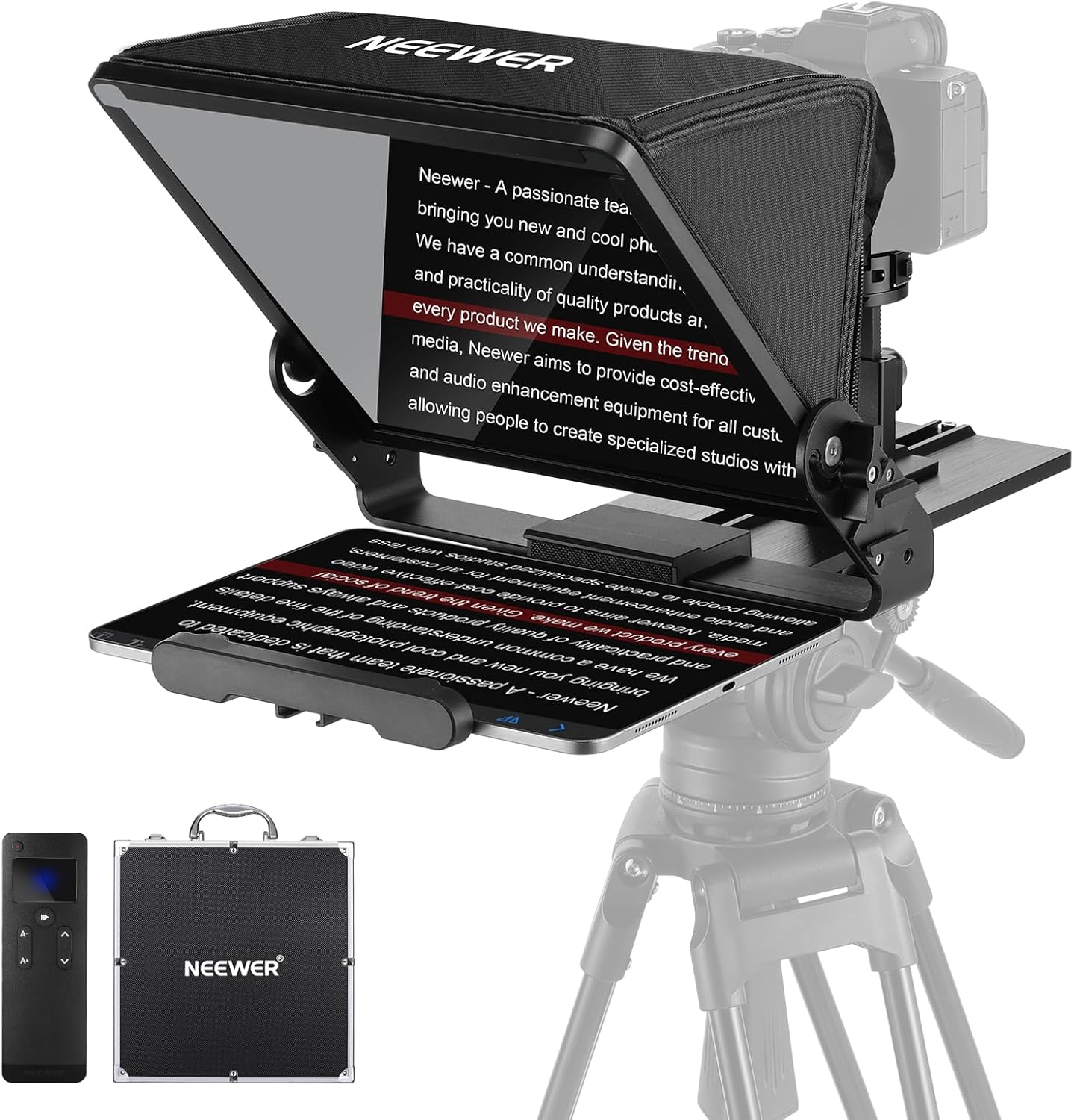Teleprompter Neewer X12 II para Cámara y Tableta