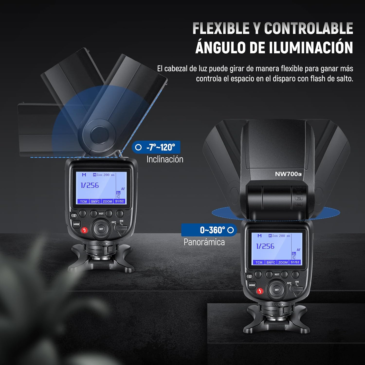 Flash Speedlite TTL Neewer NW700-C para Canon