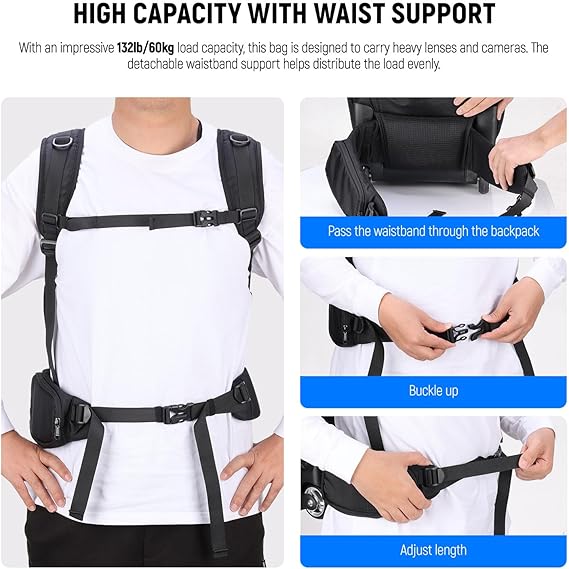 Bolso Trolley Convertible Neewer PB027 para Cámara