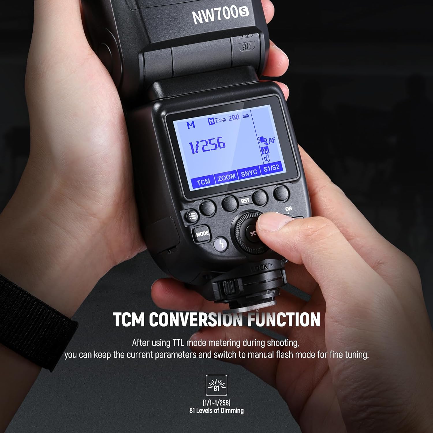 Flash Speedlite Neewer NW700-S TTL para Sony