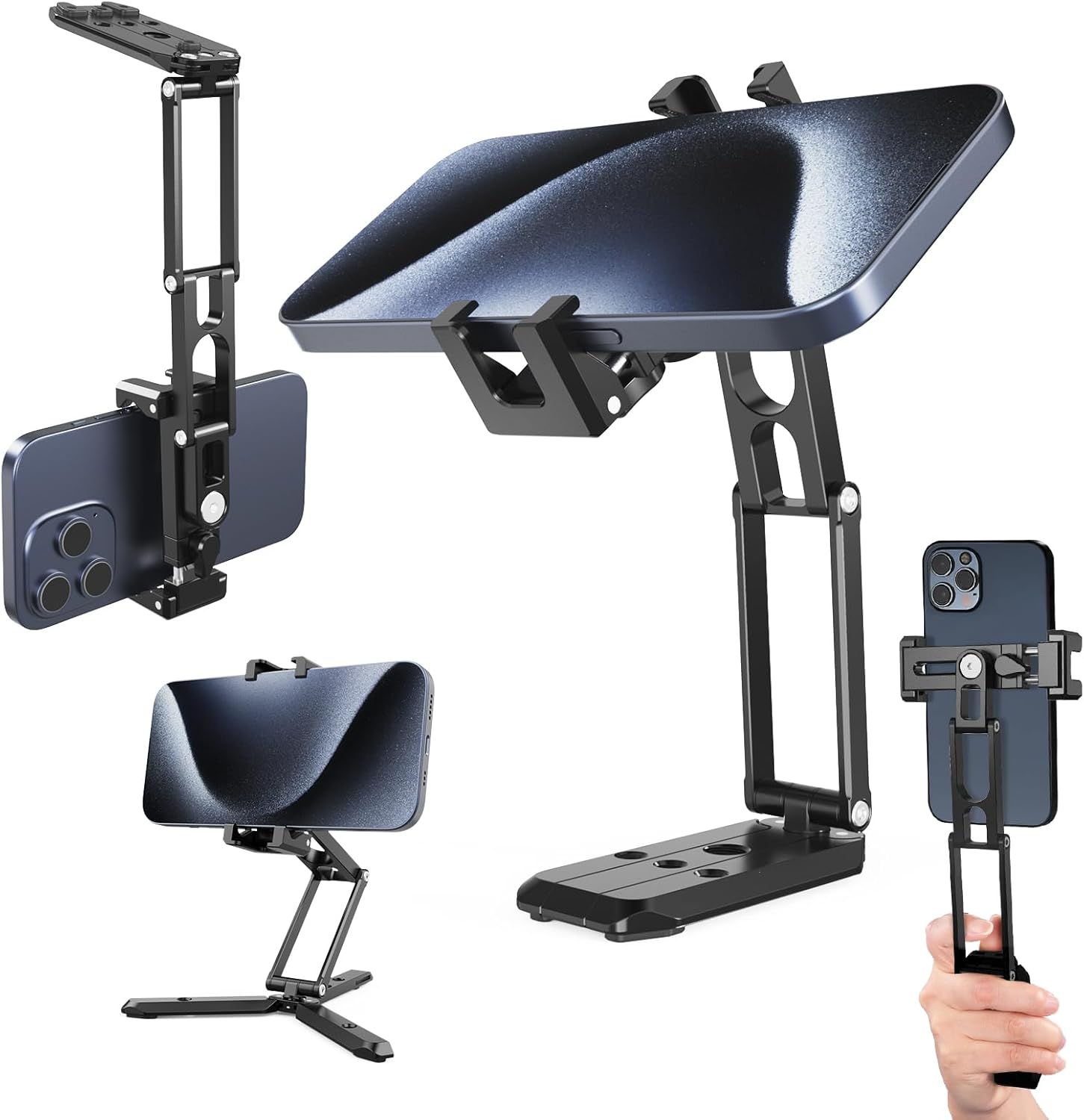 Kit Creator Mobile PRO Micrófono Neewer KM23 + Kit Iluminación Neewer NW48 II + Tripode y soporte Neewer para celular