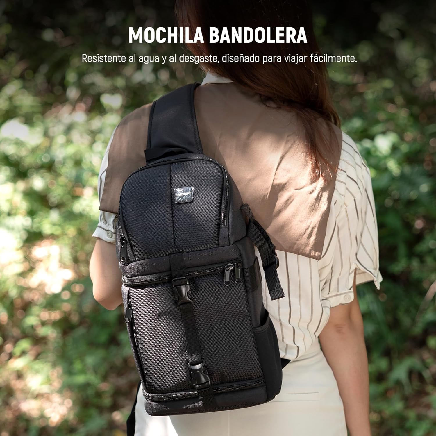Mochila Bandolera para Cámara Neewer (Negra)