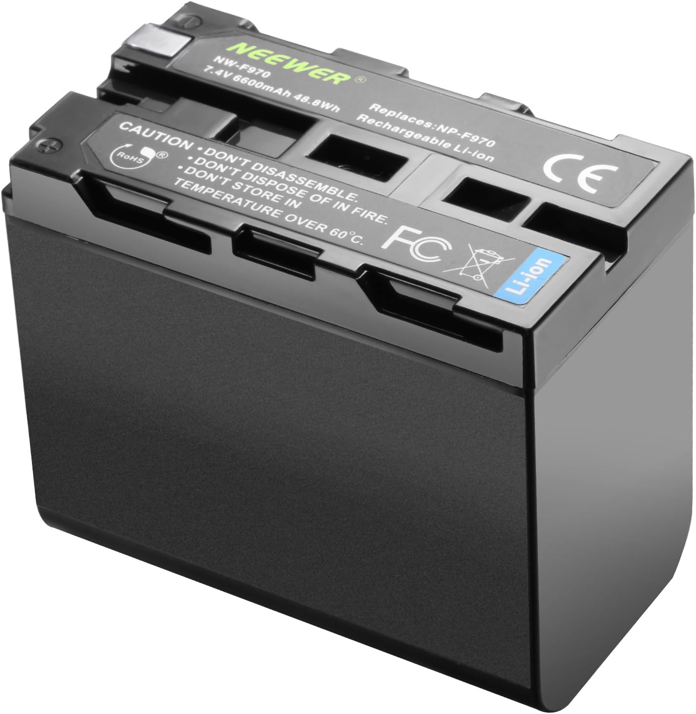 Batería Neewer NP-F970 6600mAh para Sony