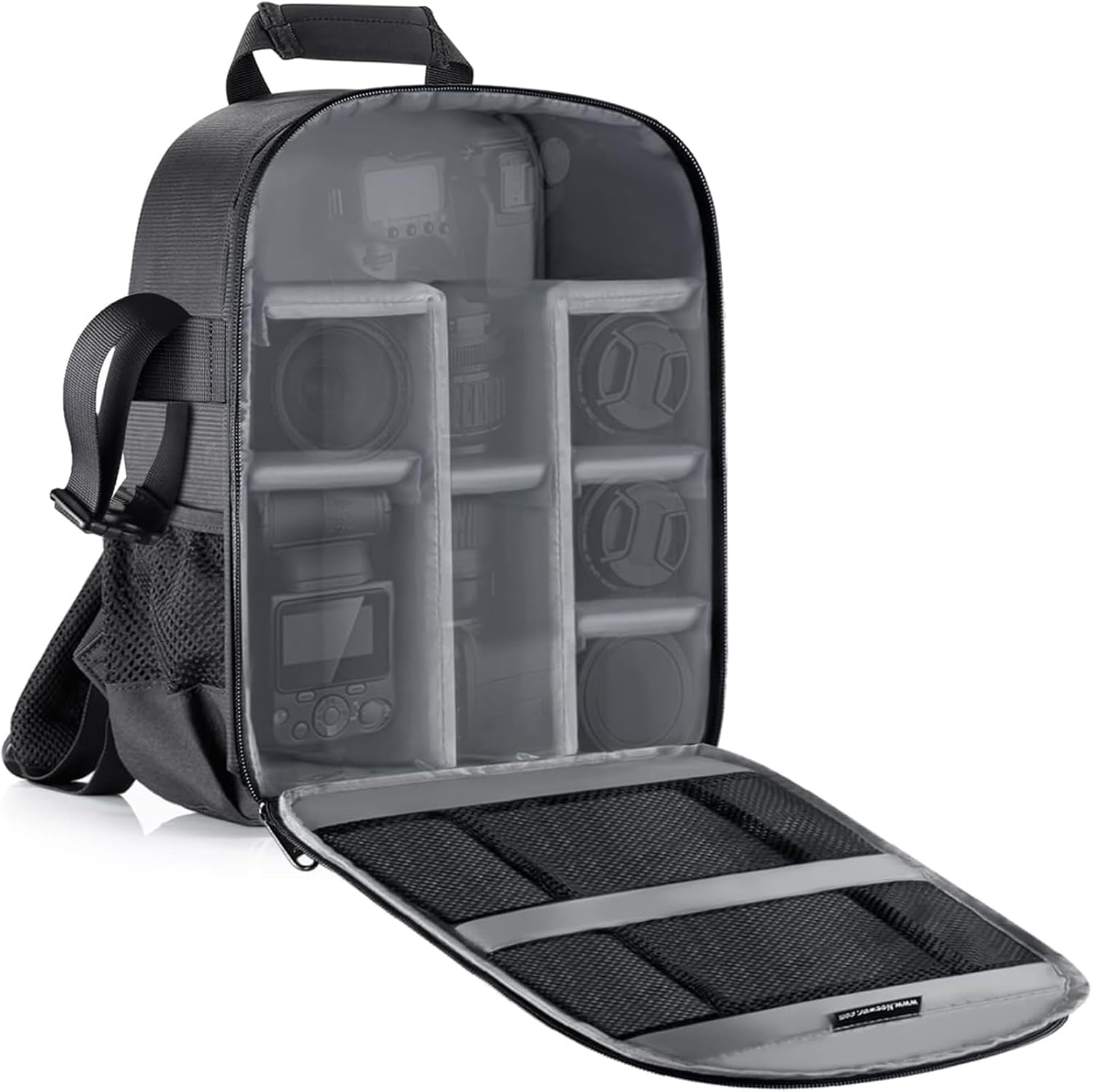Kit Outdoor creator Mochila Neewer 11Lt + Estuche Neewer para Baterías de Cámara DSLR + Kit Accesorios 50 en 1 Neewer para Cámara
