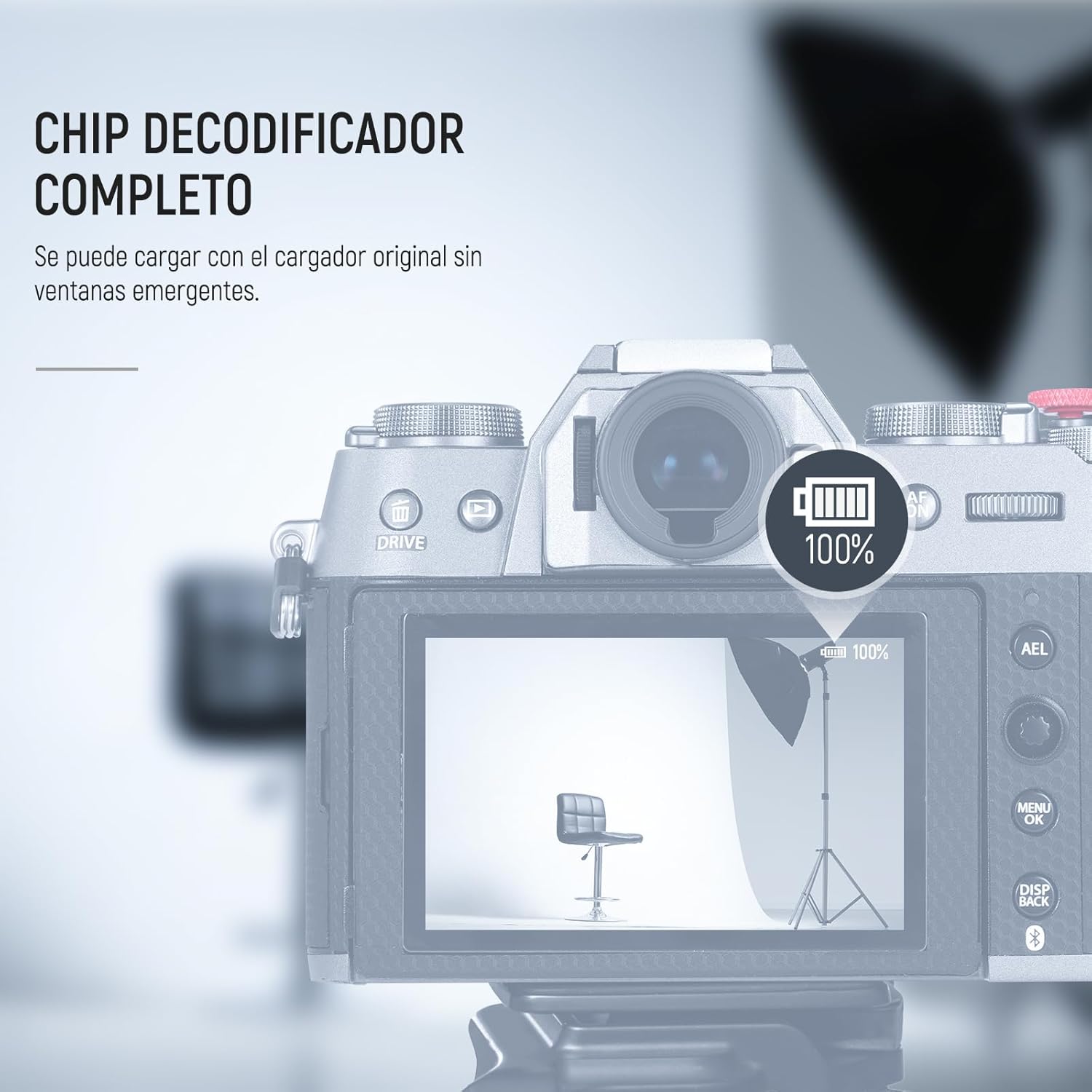 Kit 2 Baterías Neewer NP-W126 1140mAh con Cargador USB-C