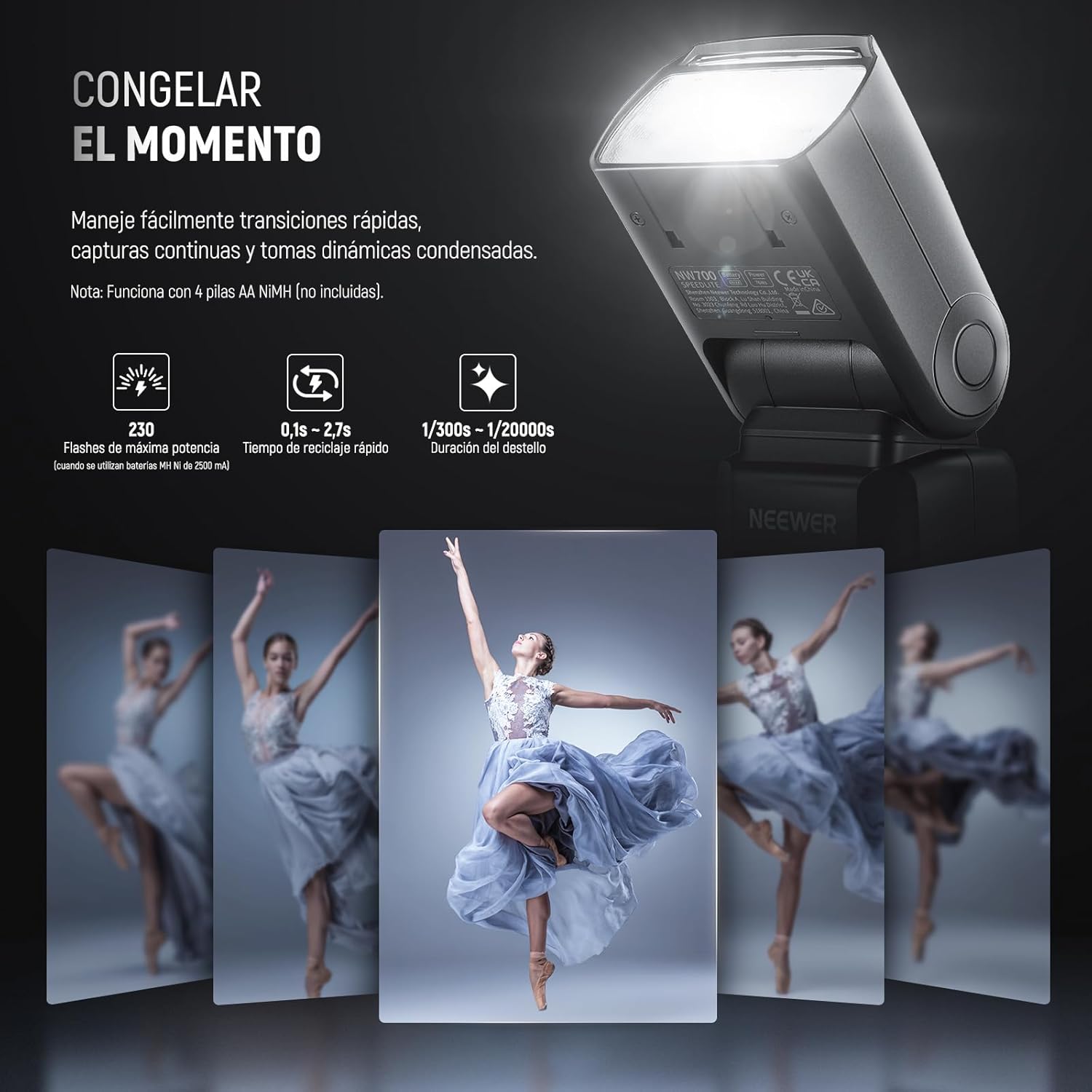 Flash Speedlite TTL Neewer NW700-C para Canon