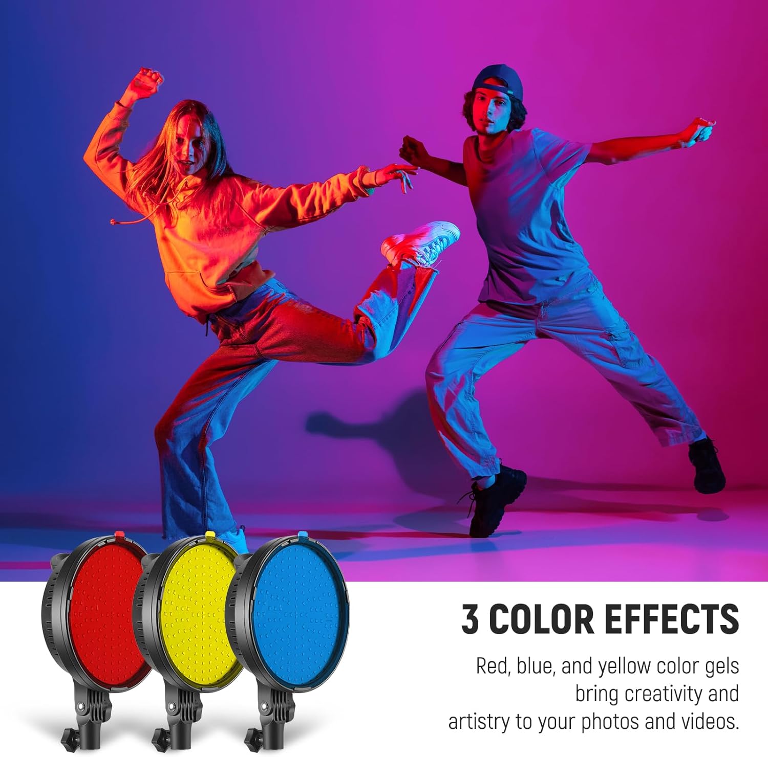 Kit de Luz Led Neewer NW48 II de 48 W con Control Remoto