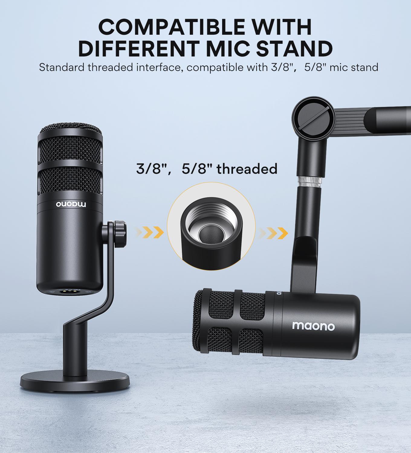 Micrófono Dinámico Maono PD100 XLR