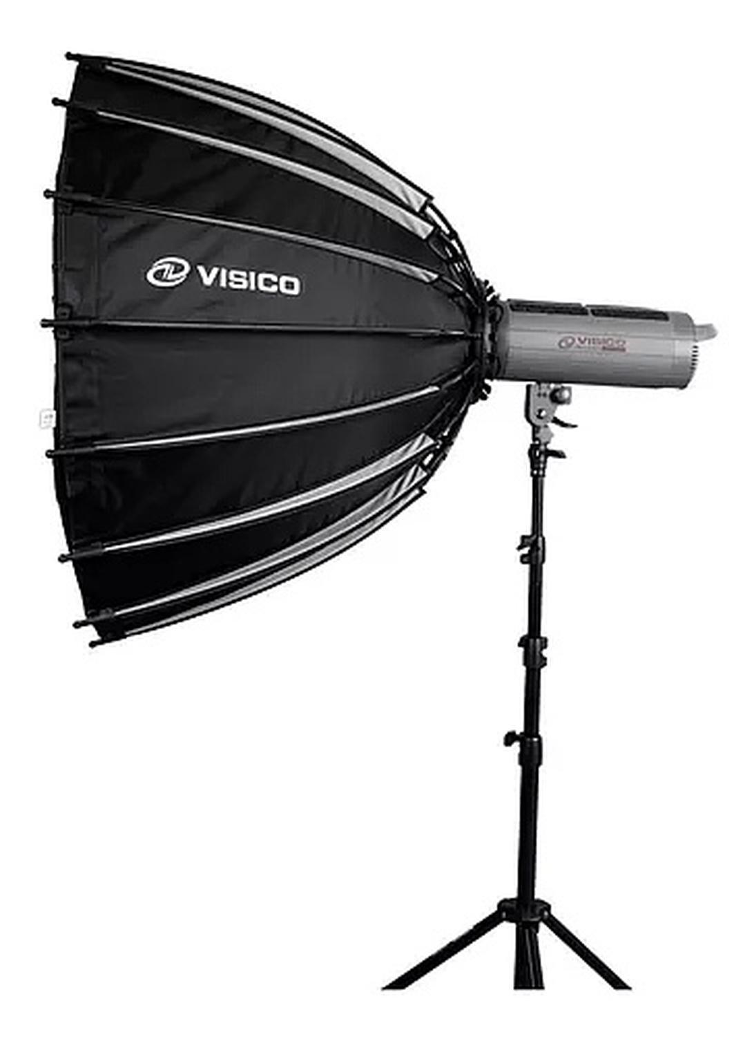 Softbox Parabólico Visico de 70 cm con Grilla