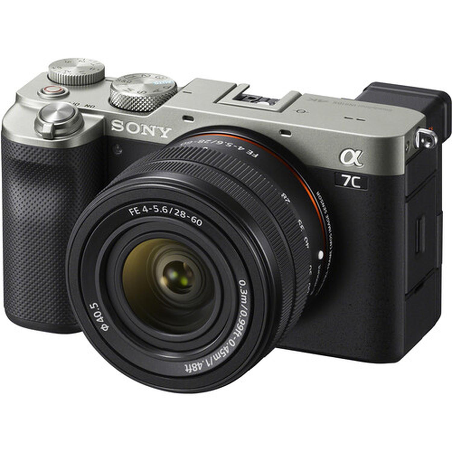 Cámara Mirrorless Sony A7C + Lente 28-60mm - Silver