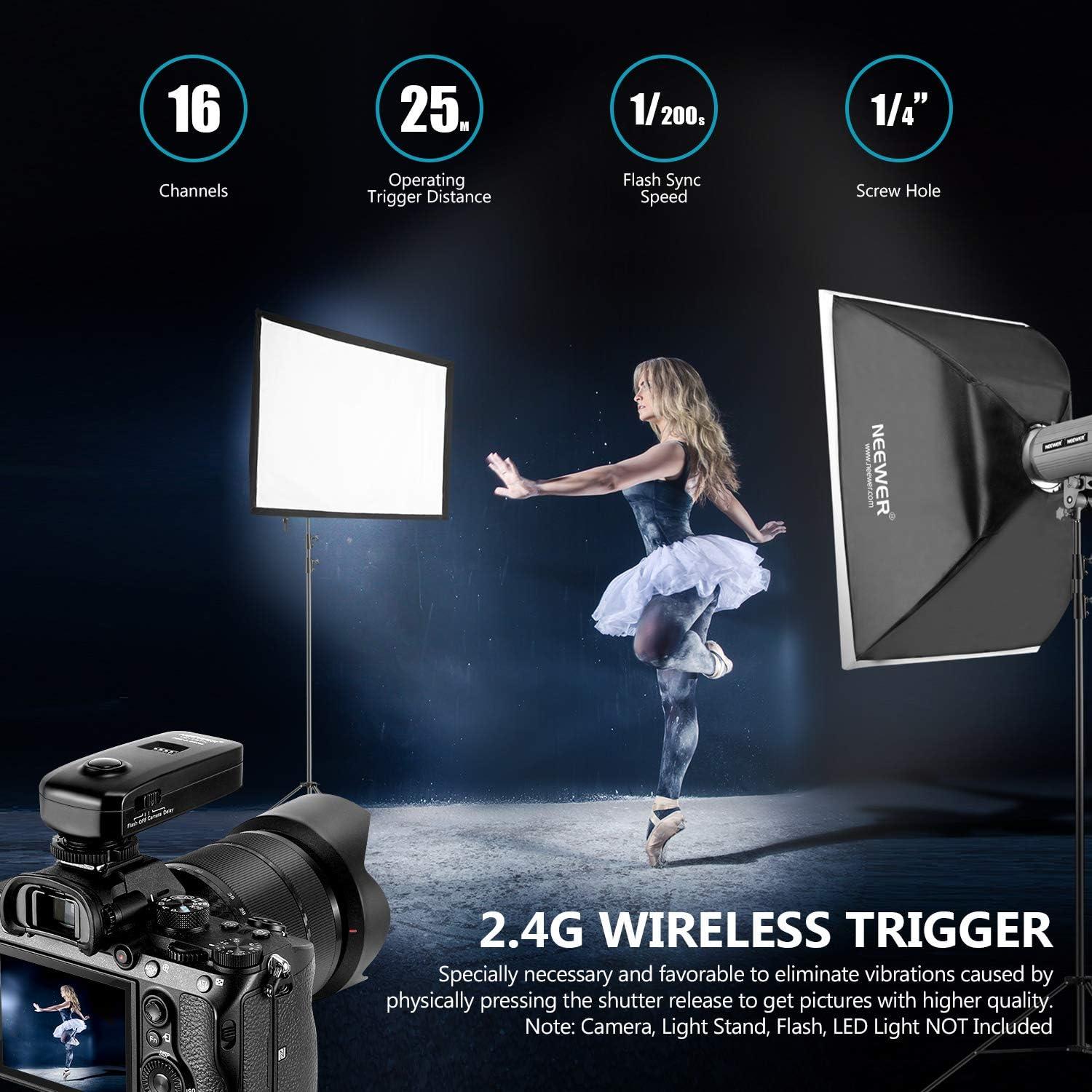 Trigger Neewer FC-16 2.4G para Flash y Cámara Sony