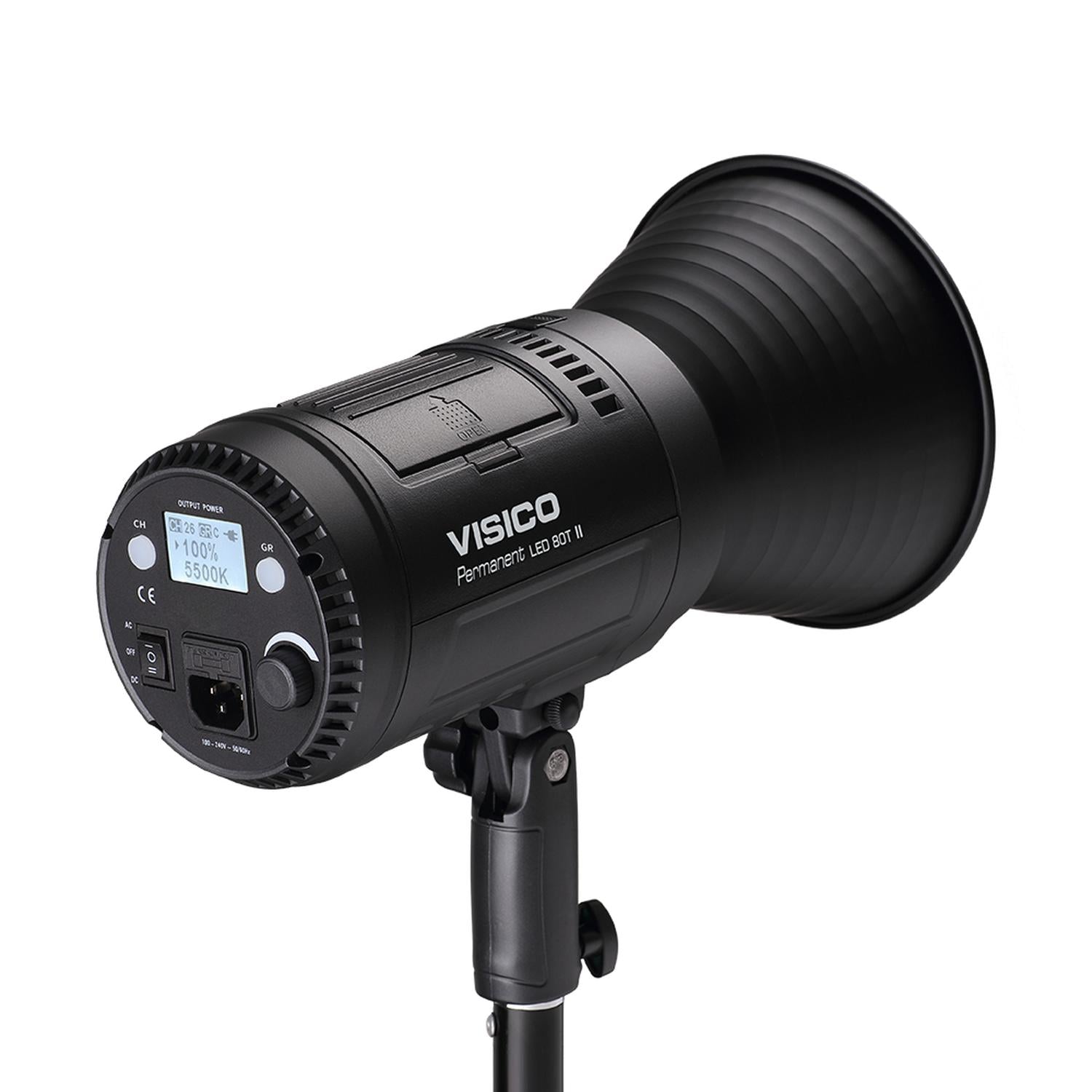 Cañón Led Visico Led-80T II Montura Bowens