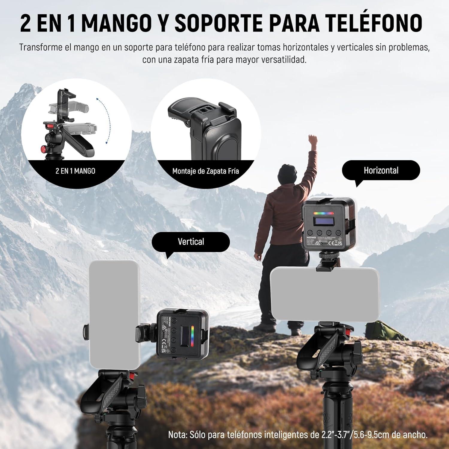 Trípode Flexible Neewer TP36 con Bola y Control Remoto