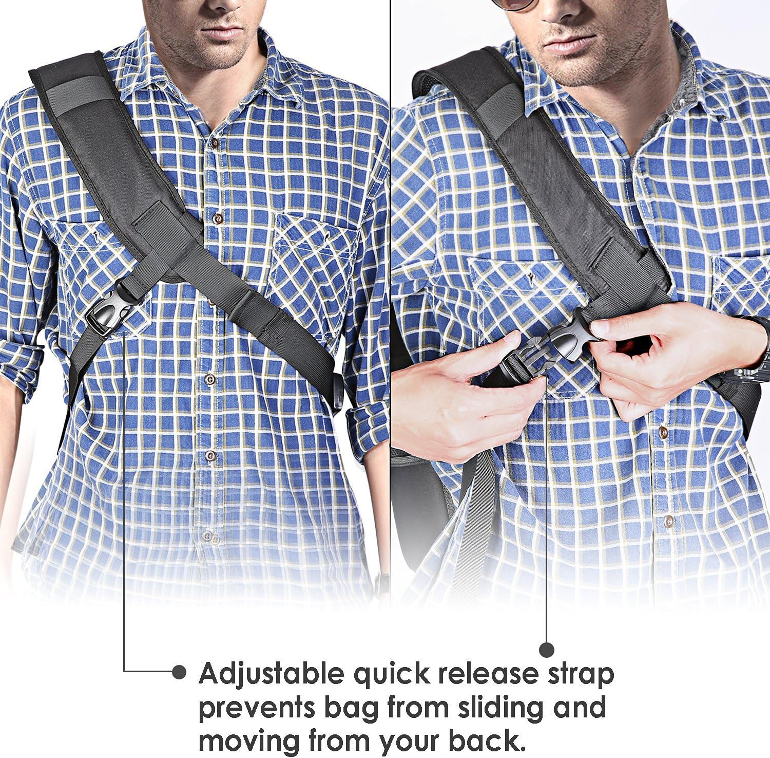Mochila Bandolera para Cámara Neewer (Negra)