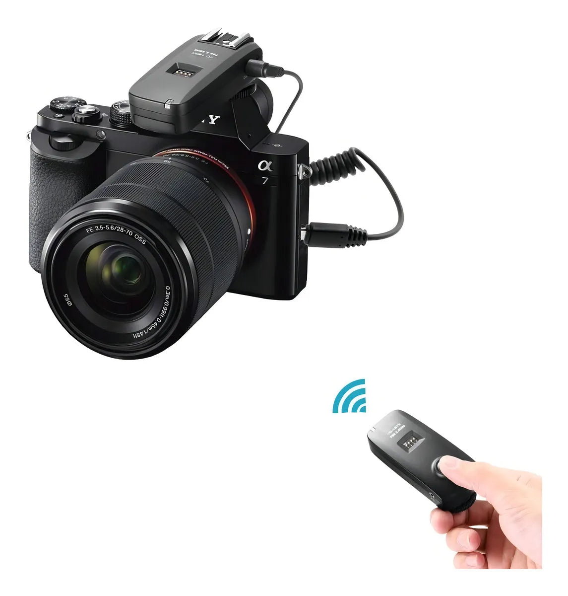 Trigger Transmisor + Receptor Visico VC-16 Canon
