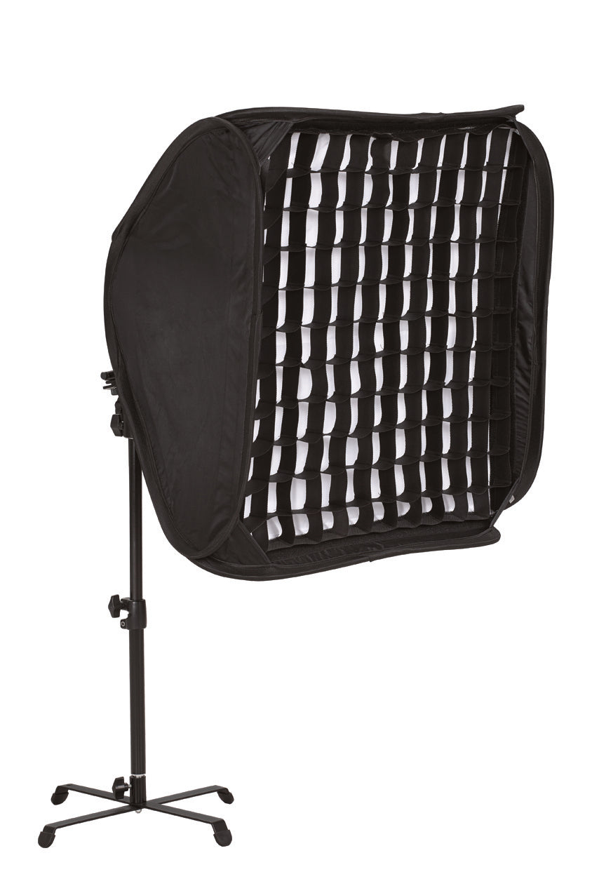 Softbox Visico 40x40 con Grilla Montura Bowens