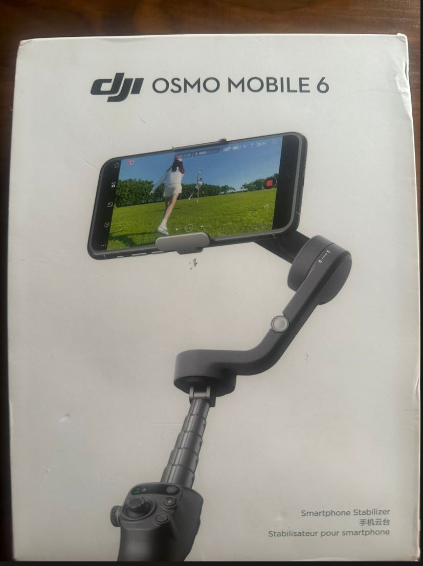 Gimbal DJI OM6 Negro para Smartphone (Open Box)