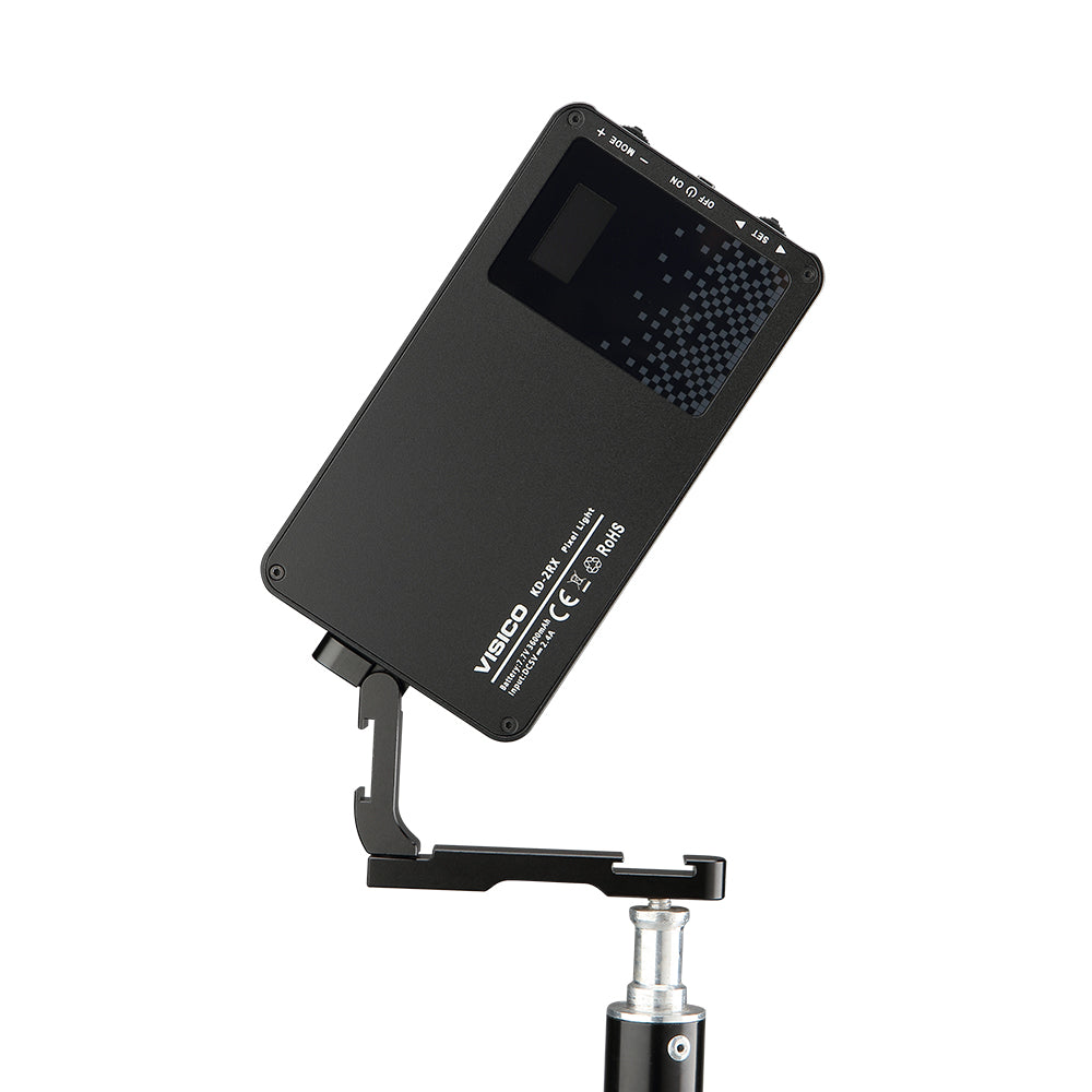 Luz Led Portatil Visico KD-2RX - Bicolor a Bateria
